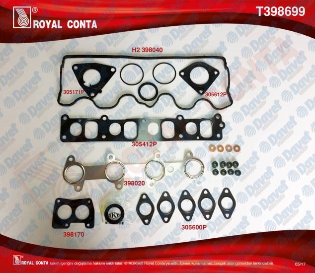 R T398009 Takim Conta Skt Keçeli Skc Siz Doblo
